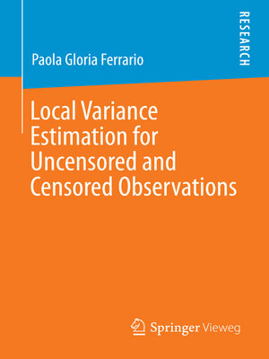 cover image of Local Variance Estimation for Uncensored and Censored Observations